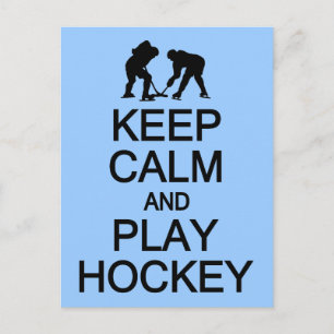 Carte postale personnalisée de Keep Calme & Play H