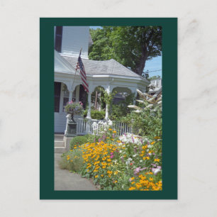 Carte postale personnalisée Edgartown Hotel Summer
