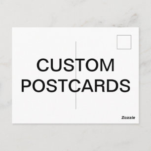 Carte postale personnalisée - Modèle vide