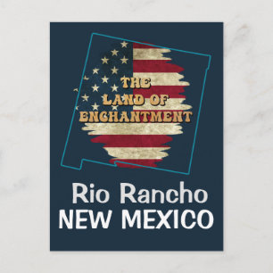 Carte postale personnalisée New Mexico State Holid