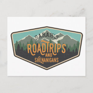 Carte postale personnalisée pour les voyages sur r