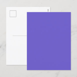 Carte postale personnalisée Slate Blue Holiday