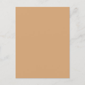 Carte postale personnalisée Warm Sand – Élégante e