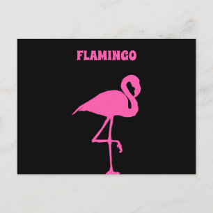 Carte Postale Personnaliser Flamant rose rose