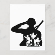 Personnaliser silhouette du soldat