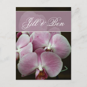 Carte Postale Personnalisez votre propre conception d'orchidée