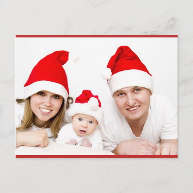 Carte Postale Personnalized Merry Christmas Custom (Devant)