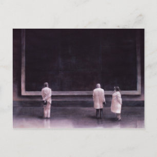 Carte Postale Personnes à une exposition 1990