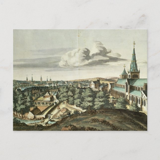 Carte Postale Perspective de la Ville de Glasgow (Devant)