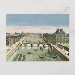 Carte Postale Perspective Paris depuis le Pont Royal