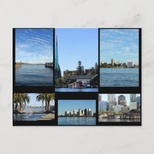 Carte postale Perth Western Australia