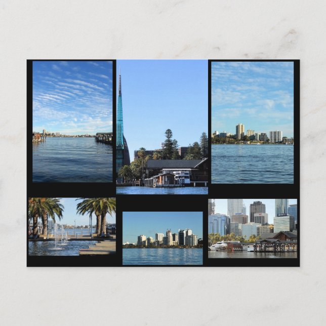 Carte postale Perth Western Australia (Devant)