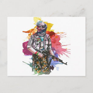 Carte Postale Peshmerga Freedom