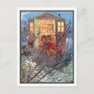 Carte Postale Peter Pan et Wendy par Alice B. Woodward