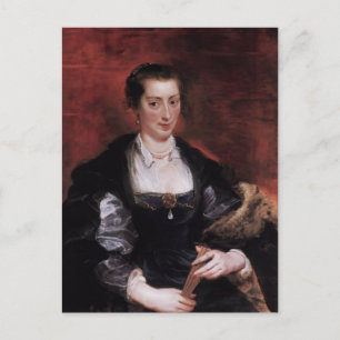 Carte Postale Peter Paul Rubens - Isabella Brandt, Première Femm