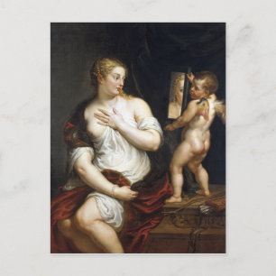 Carte Postale Peter Paul Rubens Venus et Cupidon