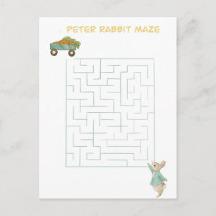 Carte Postale Peter Rabbit Anniversaire de enfant&Game