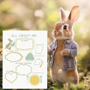 Carte Postale Peter Rabbit Anniversaire de enfant&Game