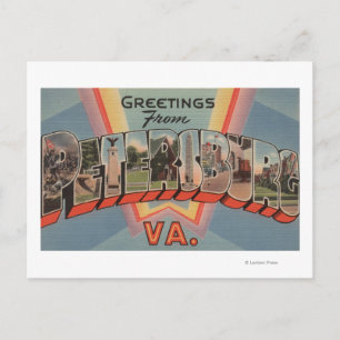 Carte Postale Petersburg, Virginie - Grandes SCÈNES