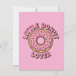 Carte Postale Petit Amoureux de Donut | Enfant