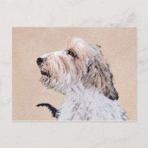Carte Postale Petit Basset Griffon Vendéen Peinture - Chien Art