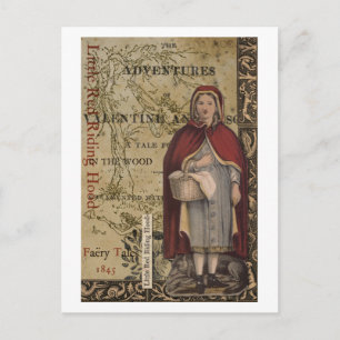 Carte Postale Petit Chaperon Rouge