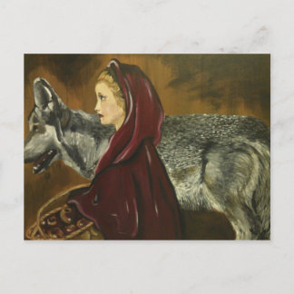 Carte Postale Petit Chaperon Rouge