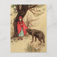 Petit Chaperon rouge Conte de fées Vintage