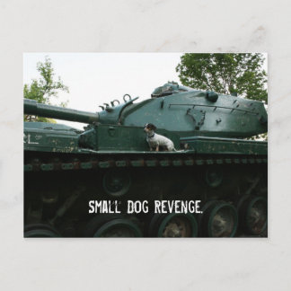 Carte Postale Petit Chien Revenge.