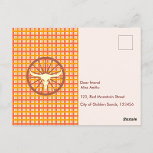 Carte Postale Petit cow-boy cool et cheval fête d'anniversaire