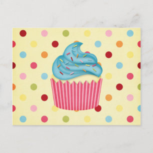 Carte Postale petit cupcake