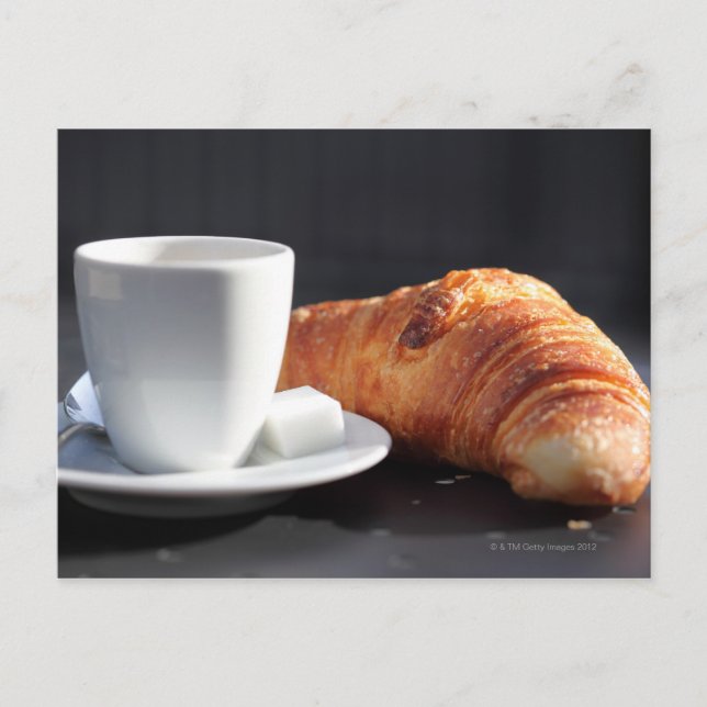 Carte Postale petit déjeuner français 2 (Devant)