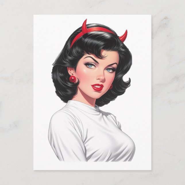 Carte Postale Petit Diable (Devant)