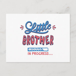 Carte Postale Petit frère en route
