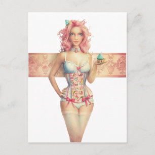 Carte Postale "Petit gâteau" par Howden écossais