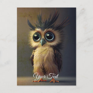 Carte Postale Petit hibou.