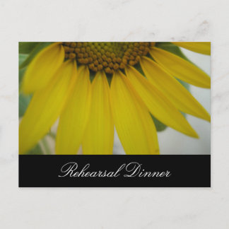 Carte Postale Petit mariage Tournesol