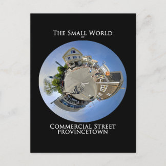 Carte Postale Petit Monde de la rue commerciale Provincetown