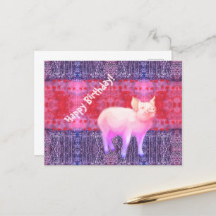 Carte Postale Petit porcelet