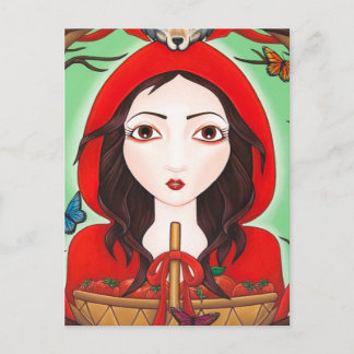 Carte Postale Petit rouge