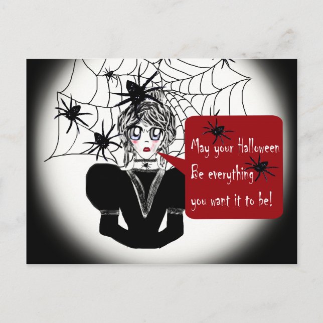 Carte Postale Petite Anime Spider Woman (Devant)