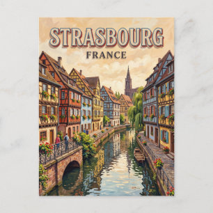 Carte Postale Petite France Strasbourg
