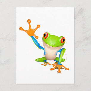Carte Postale Petite grenouille
