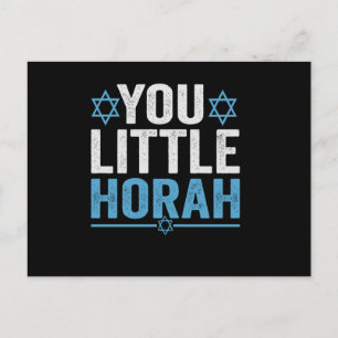 Carte Postale Petite Horah Hanoukka Drôle Juif Drôle Dire Cadeau
