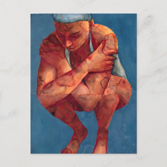 Carte Postale Petite nageuse 3 2011 (Devant)