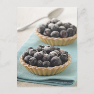 Carte Postale petite tarte aux bleuets