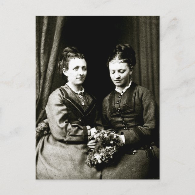 Carte Postale Petites amies victoriennes (Devant)