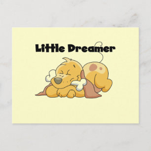 Carte Postale Petits T-shirts et cadeaux de rêveur de chien