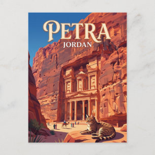 Carte Postale Pétra Jordanie