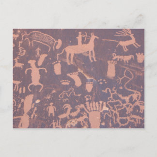 Carte postale Petroglyphs Rock